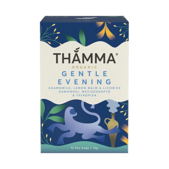 Ρόφημα Βοτάνων Bio Gentle Evening Thamma Organic (12x1g)