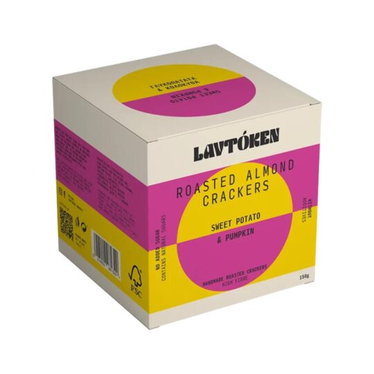 Κράκερ με Αμύγδαλο Γλυκοπατάτα & Κολοκύθα 150g Lavtoken