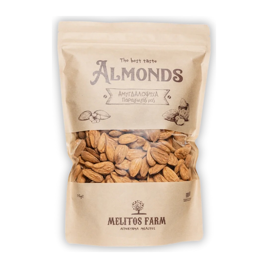Αμύγδαλα Ωμά Ferragnes 1kg Αγρόκτημα Μελίτος