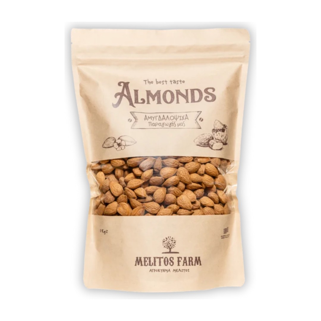 Αμύγδαλα Ωμά Texas 1kg Αγρόκτημα Μελίτος