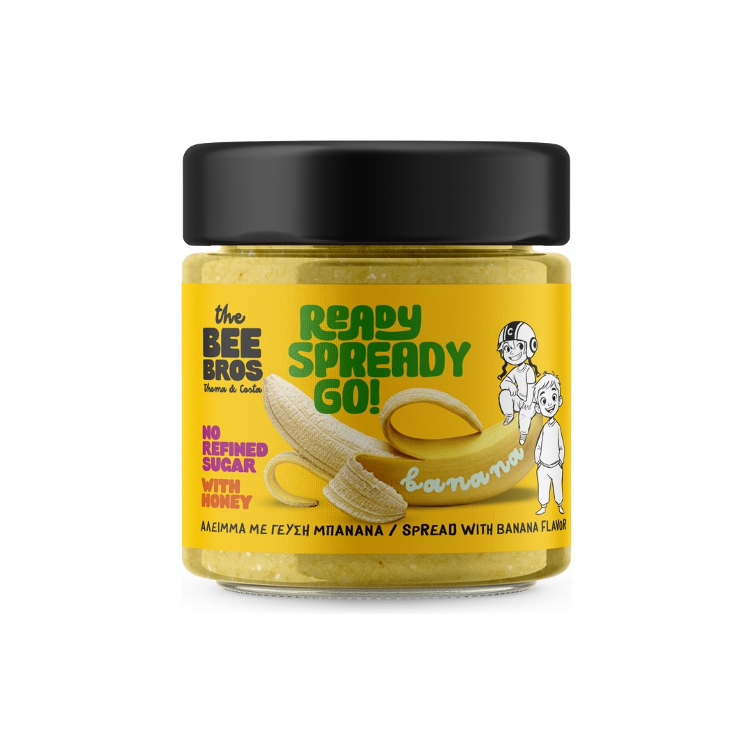 Κρέμα Μελιού με Μπανάνα 300gr The Bee Bros